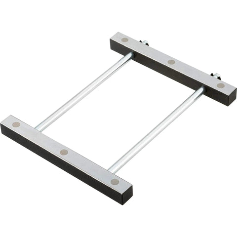 Jointer Pal Jig Standard Knife Setting System For 4 To 8 Inch Jointer With HSS Knives, steel body, viewed from top angle