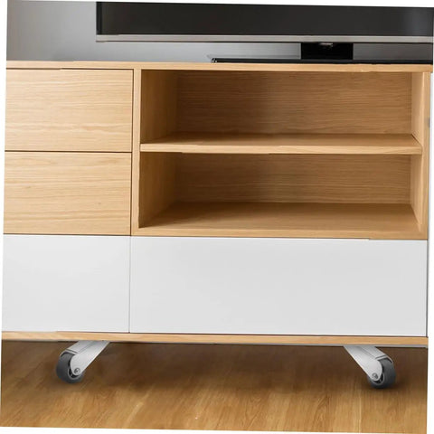 Smooth As Butter Sliding Door Rollers Straight Up Sturdy Barn Door Wheels Heavy Duty Galvanized Nylon Casters under cabinet view