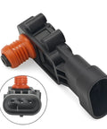 Slick Heavy Duty Car Fuel Tank Pressure Sensor With Vented Port Drops In Straight As Nail Replaces Oem 16238399 for Saturn. Black ABS part.