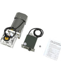 Built To Last Beefed Up Heavy Duty AC 110V 120W Worm Gear Motor With Speed Controller For Industrial Gearbox 30 To 1 Reduction