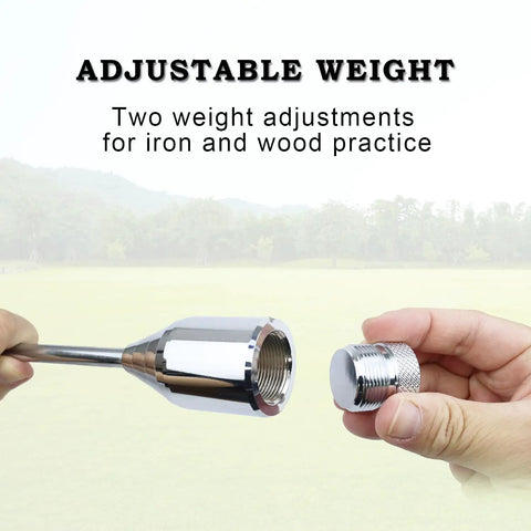 Adjustable weights for Weighted Golf Swing Trainer and Grip Trainer for Indoor Practice, Warm-Up and Stretching use