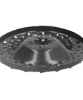 Rock Solid Spike Grinding Disc Multi Hole Shaping Wheel For Angle Grinder, 65Mn steel, designed for fast wood carving and rough surfacing.