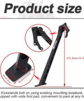 CRF150R Kickstand For Dirt Bike Side Stand Lightweight 6061 Aluminum With Large Footpad For 2007 To 2021 Model Compatibility