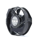 170 X 150 X 38 Mm Aluminum Frame Cooling Fan For Insert Machine Tools Dual Voltage 200V Or AC115V 32 35W High Efficiency With Quiet Operation And Easy Mounting For Retrofit on black rear view