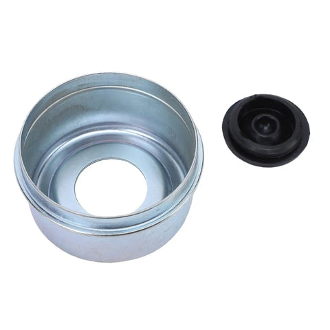 Trailer Wheel Bearing Protector Cap With Beefy Metal Rubber Build 2.72 Inch Hub Dust Cap Heavy Duty Seal for axles