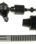 Marathon EZGO Golf Cart Steering Rack And Rod Kit With Ball Joint And Dust Boot Replacement Fits 1971-1994 Models