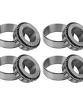 Four Piece Separable Tapered Roller Bearing Kit Model 32004 2007104E Steel Heavy Duty Mechanical Bearing Replacement For Machine Tools Drive Motors Transmission Gear Equipment, four bearings