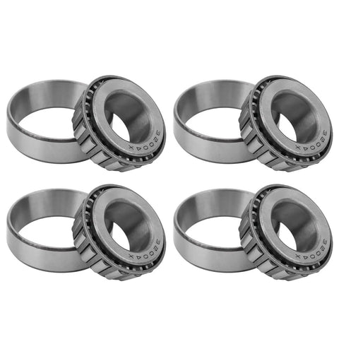 Four Piece Separable Tapered Roller Bearing Kit Model 32004 2007104E Steel Heavy Duty Mechanical Bearing Replacement For Machine Tools Drive Motors Transmission Gear Equipment, four bearings