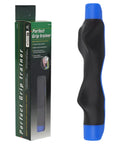 Right Handed Golf Grip Trainer For Proper Posture And Tempo Elevate Swing Consistency with blue ABS/TPR material