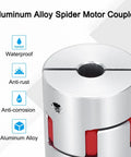 Aluminum Shaft Coupling 8mm To 8mm Flexible Spider Coupler L35mm By D30mm features ideal for 3D printers and CNC routers.