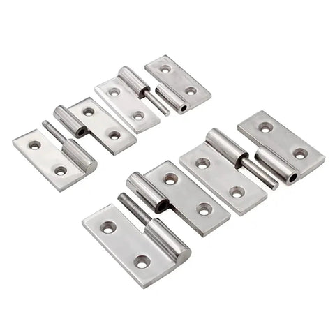 304 stainless steel removable hinge in 2-pack for industrial use