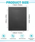Self Adhesive Drywall Access Panel Hide That Messy Wiring And Plumbing Pipes With This Quick Peel And Stick Wall Hole Cover 7 By 5 Inch durable black panel size dimensions.