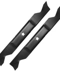 Hi Lift Mower Blades For 46 Inch Deck Fits Husqvarna YTH Series And Craftsman YT3000 Bagging And Level Cut With Extra Airflow Heavy Duty
