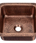 12 Inch Hand Hammered Copper Bar Prep Sink With Dual Mount Drop In Or Undermount Install Glasgow Style Single Bowl For Kitchen