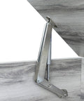 Soft Close Lid Support System With 250N Gas Struts, Heavy Duty Hinges, inside wooden cabinet
