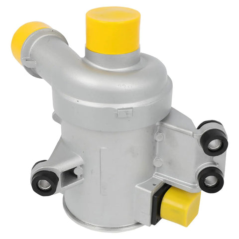Heavy Duty Electric Water Pump Replacement For Volvo XC90 XC60 S60 S90 V60 V90 XC40 2016 To 2020 with yellow caps and solid fit.