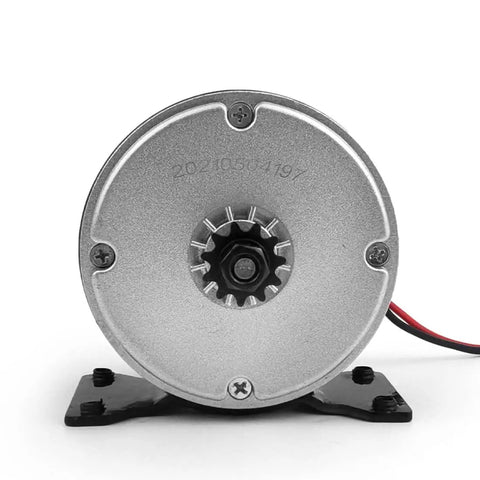 High Speed DIY Electric Scooter And Bicycle Motor Kit 24V 250W Or 36V 350W With 11 Tooth 6mm Chain Sprocket 25H front view