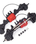 Front and Rear Nylon Portal Axle Kit With Differential Lock For 1 To 10 RC Crawlers Fits TRX-4 Defender Bronco TRX4 Chassis