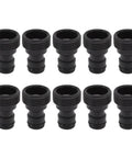 10-pack Push To Connect Quick Connect Nipple Adapter, Plastic Hose Quick Connector for Power Washers, Boats, RVs, and Sprinklers