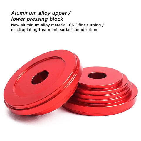 Aluminum alloy components for Bike Headset Press In Tool And Bottom Bracket Install Tool With Wrench T Handle Anti Slip Universal Bearing