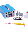 500W 50A Jewelry Welder Kit With Spot Welding Machine, 110V Foot Pedal, Adjustable for gold, silver, platinum soldering