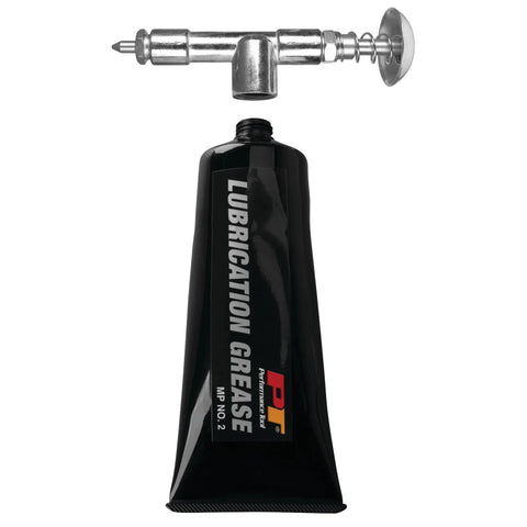 Precision Point Grease Gun for Tight Spaces and Bearings, Vacuum Powered for Mess Free Lubing, Easy One Hand Control, 3.5 oz Cartridge.