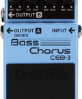 Bass Chorus Pedal For Bass Guitar With Low Filter Control And Precise Rate And Depth Knobs Delivers Rich Modulation From Subtle To Full Throb