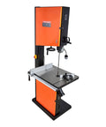 Heavy Duty Woodworking Bandsaw With 3 HP 2240W Motor 18 Inch Cutting Capacity 16 Inch Maximum Height Cast Iron Table