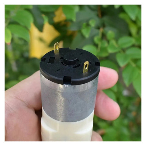 12V Diaphragm Vacuum Pump With 33mm Head, Lightweight Air Pressure Pump For DIY Inflator And Aquarium Tank Aerator, High Flow Performance, 5mm Inlet And Outlet, Compact Micro Motor close-up
