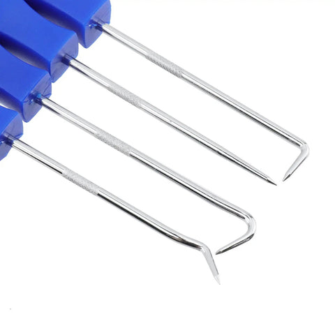 Close-up of 4-piece tool set included in Silicone E61 Group Head Gasket 8mm For Espresso Machines 2 Piece Portafilter Gasket Replacement