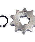 Top Shelf 12T 420 Chain Front Sprocket For 50CC 70CC 90CC 110CC Mini Bike Go Kart Solid Steel with retaining ring.