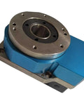 Close-up of Built Tough CNC Turntable With Hollow Rotary Actuator And Planetary Gearbox for Robot Reducer tasks, showcasing precision design.