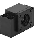 Rock Solid BK10 Ball Screw End Support With 10 Mm Inner Diameter Carbon Steel Built To Last Replacement For SFU1605 And SFU1204 Ball Screws For Precise Linear Motion, black housing