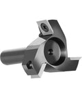 Spoilboard Surfacing Router Bit With 1/2 Inch Shank And 2 Inch Cutting Diameter, Pro-Grade Extra Long Planing Bit For Wood Slabs