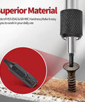 Grab This Ultimate 22 Piece Damaged Screw Extractor Drill Bit Set To Bust Those Stripped Screws Like A Pro And Fix Rusty Bolts Fast With High Hardness Durability That Slams Straight Through Jagged Messes Every Single Time. HSS extractor bit removing rusty screw