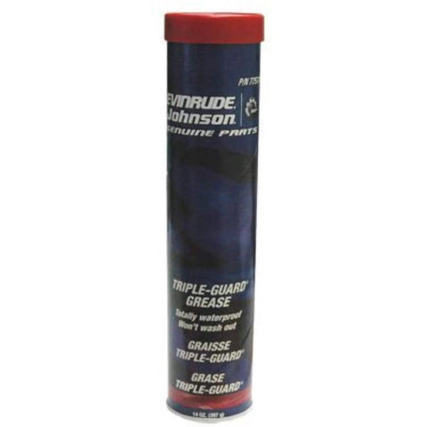 Triple Guard Marine Grease For Outboard Motors 14 Oz Cartridge Waterproof Lubricant