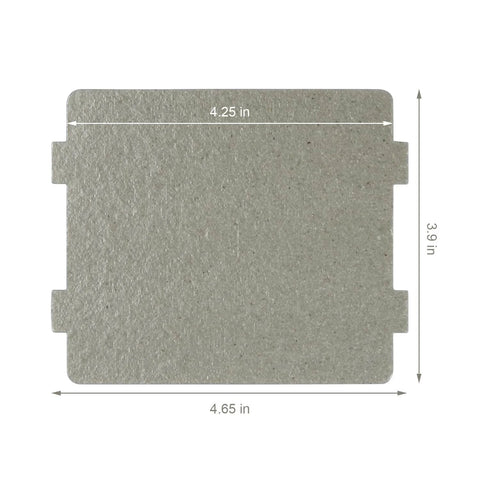 Two Pack Microwave Waveguide Covers Replacement Universal Mica Sheets Heat Resistant Insulation, square sheet with dimensions