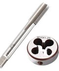 Pro Grade M10 X 1.25 Tap And Die Set For Metalworking, High Speed Steel HSS6542 Built To Last, Right Hand Threads, Durable Machining Kit