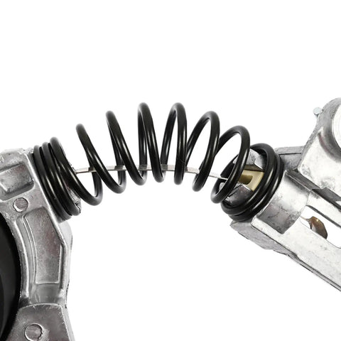 Get Your Ride Runnin Smooth With This Serpentine Belt Drive Kit Including Belt Tensioner Assembly And Pulley Replacement For Toyota Corolla CHR And Scion iM 2014 Through 2020 1 Point 8 Liter Engine Block Use Parts 90916 02609 Today close-up of tensioner spring