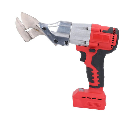 Professional Cordless Metal Shears With 800W Brushless Motor And Variable Speed, battery-powered sheet metal cutter with stainless steel blades.