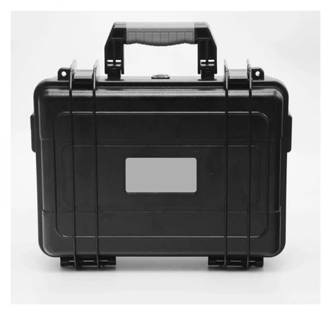 Heavy Duty Hydraulic Torque Wrench With Square Drive Pump Tool, Precision Ratchet Spanner For Tight Spots, Tough As Nails Steel Build tool storage case front view.