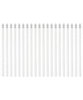 Giant Round Graphite Pencils 24 Pack With Erasers, 7 Inch HB Lead For Sketching And Writing, Carpenter Projects, Classroom And Office Use