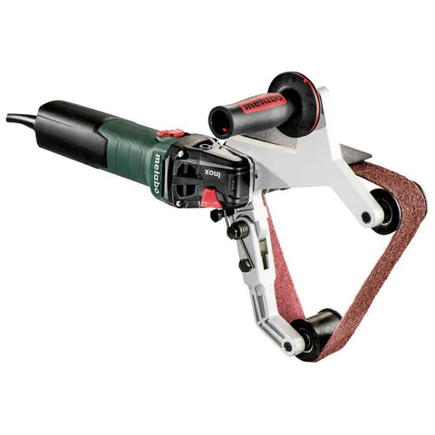 7-Inch Variable Speed Pipe And Tube Sander Kit With 1,650 To 5,500 Feet Per Minute Power, Beast Of A 13.5 Amp Motor, RBE 15-180, Green
