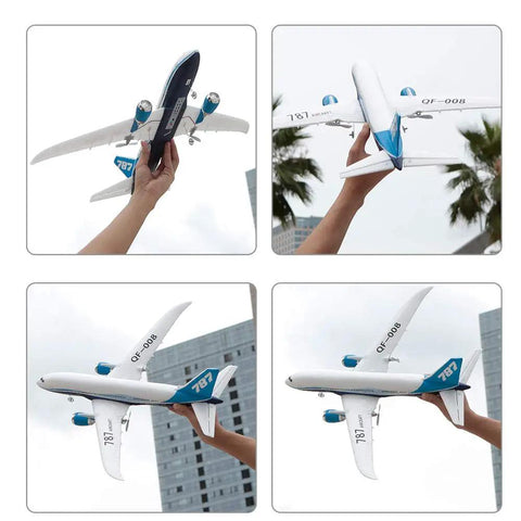 Dreamliner Inspired RC Airplane Toy With 3 Channel 2 4Ghz Remote Control Ready To Fly EPP Model Plane For Beginners And Hobbyists