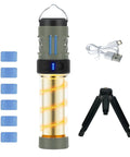Outdoor Mosquito Bug Repellent Lantern With USB C Rechargeable Camping Light Citronella Mats Included Magnetic Base Tripod