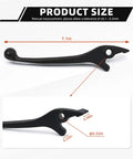 Left Disc Brake Lever For 50cc To 125cc Mini Dirt Pit Bikes And Chinese Motorcycles Fits Taotao Roketa Peace SunL JCL SSR5 Apollo DBX18 DB27