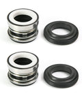Mechanical Shaft Seal Replacement 104-17 For Pump Shaft Water Pump Sealing Kit alloy plastic dual pack 2 pieces, 17mm