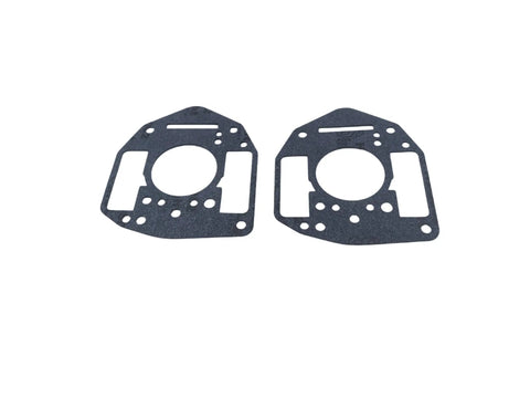 Replacement Carburetor Gasket For Briggs And Stratton Lawn Mowers 692077 805541 2 Pack Fits Many Models Plug And Play Install Durable Seal Kit For DIY Repairs And Quick Fit Tips, 2 black paper gaskets