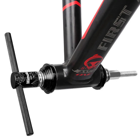 Dope Bicycle Headset Press Tool For Easy Install And Bottom Bracket Press In Works With BB51 BB73 BB86 BB30 BB91 BB92 PF30 in use