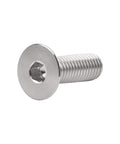 Go-To Heavy Duty Titanium M8x25mm Flat Head Countersunk Bolt Pack Of 4 DIN 7991 Full Thread Grade 5 6AL4V Titanium Alloy